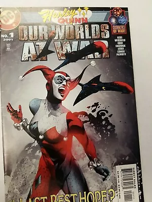 Buy Harley Quinn Our Worlds At War #1 (DC 2001) VF/NM Low Print Last Best Hope? • 12.65£