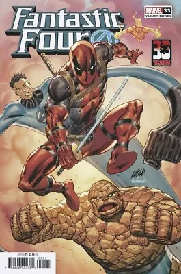 Buy FANTASTIC FOUR (2018) #33 - Deadpool 30 Years Variant - New Bagged • 5.99£