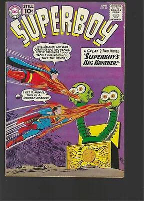 Buy Superboy #89 June 1961 1st Mon-El 2nd Phantom Zone F-VF • 157.87£