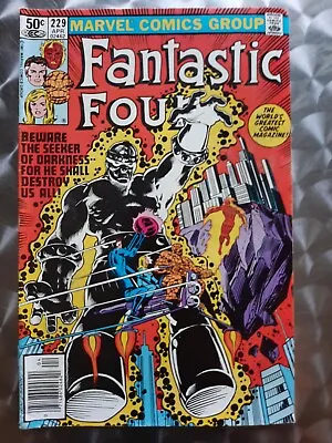 Buy Marvel Fantastic Four #229 Bronze Age Original April 1981 • 5£