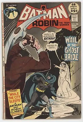 Buy Batman 236 DC 1971 VG Neal Adams Ghost Bride Detective Comics 30 • 14.09£