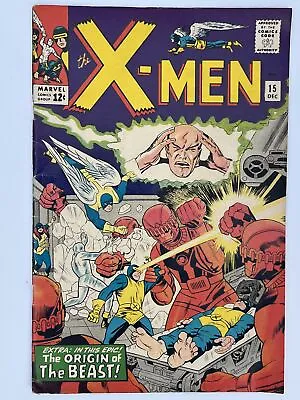 Buy Uncanny X-Men #15 (1965) In 5.0 Very Good/Fine • 124.37£