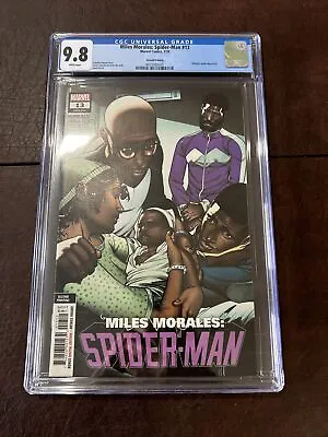Buy Miles Morales: Spider-Man #13 2nd Print CGC 9.8 1st App. Of Billie Morales Smash • 93.54£