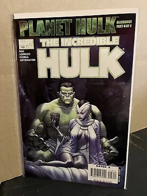 Buy Incredible Hulk 103 🔑1st App SAKAAR🔥MARRIAGE TO CAIERA🔥2007 Comics🔥NM • 7.14£