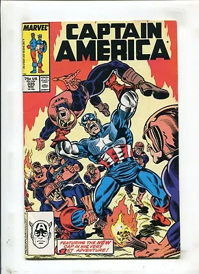 Buy Captain America #335 - Direct Edition - 1st Appearance Of Watch Dogs (7.5) 1987 • 4.71£
