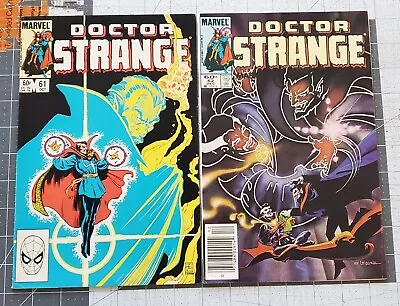 Buy Doctor Strange #61 And 62 (Marvel, 1983) Darkhold! Dracula! Blade! Very Fine • 10.40£