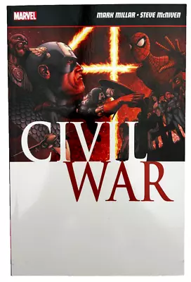 Buy Marvel Civil War Comic By Mark Millar (2007, Paperback) • 5.99£