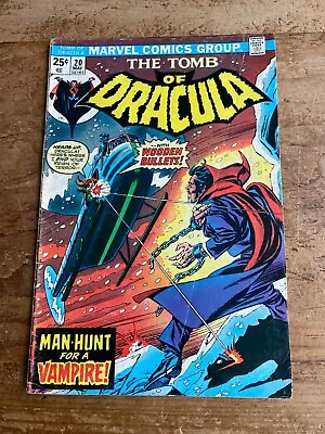 Buy Tomb Of Dracula #20 Marvel 1974  1st Full App DR. SUN, GENE COLAN Bronze Age W • 10.27£