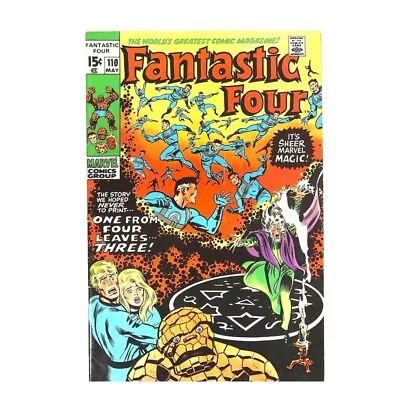 Buy Fantastic Four (1961 Series) #110 In Very Good + Condition. Marvel Comics [l^ • 117.95£