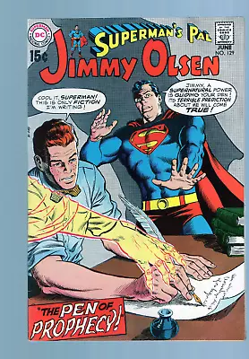 Buy Superman's Pal Jimmy Olsen #129 - Curt Swan Cover Art. (6.5) 1970 • 7£