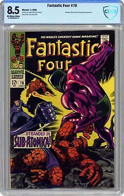 Buy Fantastic Four #76 CBCS 8.5 1968 22-066EAC8-013 • 221.37£