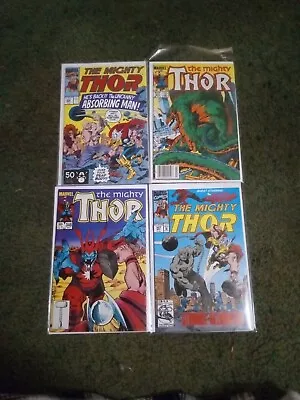 Buy Marvel Comics Thor 341,348,436,447 Lot Of 4 Bronze Age VF To NM Very Nice Rare • 14.87£