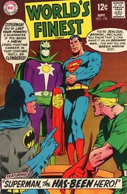 Buy World's Finest Comics #178 (1968) 1st App. Nova (Powerless Superman) In 1.5 F... • 3.55£