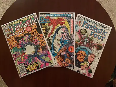 Buy (Lot Of 3 Comics) Fantastic Four #251 #252 & #253 (Marvel 1983) John Byrne VF • 11.91£
