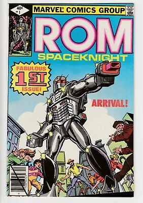 Buy ROM #1 • 1979 • Vintage Marvel  • 1st Appearance & Origin Of ROM Spaceknight • 3.20£