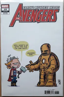 Buy Avengers #10 Marvel Comics Skottie Young Variant Cover 2019 New 1st Printing • 9£