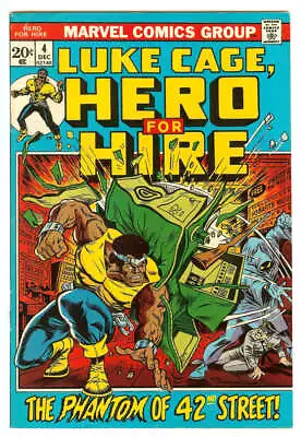 Buy Hero For Hire #4 5.0 // 1st Appearance Of Phil Fox Marvel Comics 1972 • 22.14£