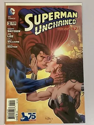 Buy Superman Unchained #2 75th Anniversary Variant NM • 3.50£