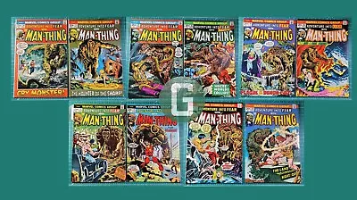 Buy Adventure Into Fear #10-19 (1972) Man-Thing Series Lot 1st App Howard The Duck  • 790.60£
