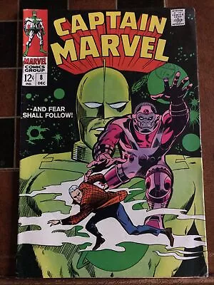 Buy Captain Marvel / Marvel Comics / 1968 / Issue 8 • 15£