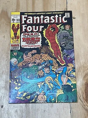 Buy Marvel Comic Fantastic Four #100 July 1970 • 32.17£