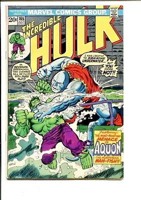Buy Incredible Hulk 165 Fn Trimpe First Appearance Aquon 1973 • 11.26£