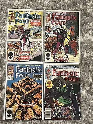 Buy Fantastic Four Lot Of (4) #s 306 307 310 247 Marvel Bronze-Copper Age • 8£