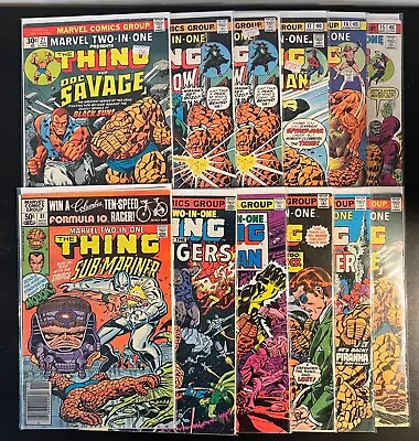 Buy Marvel Two-In-One #15-81 12 Comic Lot Marvel 1976 21 55 1st Blacksun & Giant-Man • 31.97£