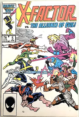 Buy X Factor # 5. Key 1st Cameo Apocolypse. June 1986.  Ron Frenz Cover. Fn+ 6.5 • 9.99£