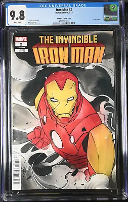 Buy Iron Man #2 ~ 3/23 Marvel 1:50 Momoko Variant ~ CGC 9.8 WP • 19£