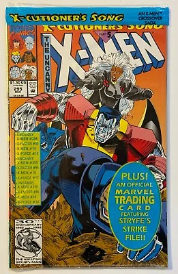 Buy UNCANNY X-MEN 295 X-Cutioners Song Part 5 Marvel Comic 1992 Sealed W/ Card • 2.37£