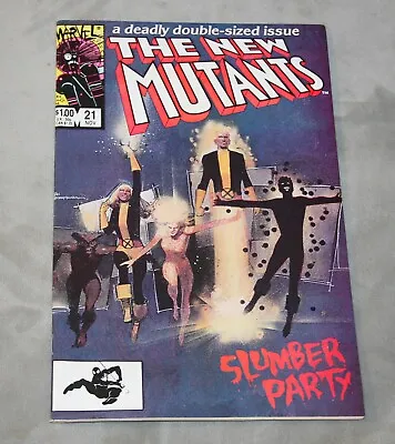 Buy The New Mutants # 21 Marvel Comics 1984 Double-Sized Origin Warlock Higher Grade • 12.61£