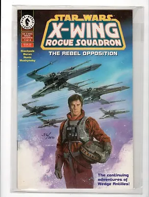 Buy Star Wars: X-Wing Rogue Squadron #1 - Signed By Mike Barron & Allen Nunis W/COA • 78.84£