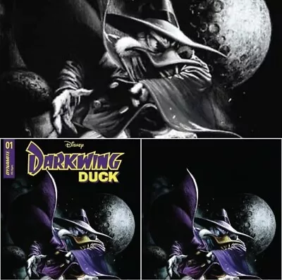 Buy DARKWING DUCK 1 GABRIELE DELL’OTTO B&W VIRGIN & COLOR SET 3 Books! PREORDER • 143.91£