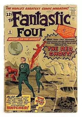 Buy Fantastic Four #13 FR 1.0 1963 • 168.66£