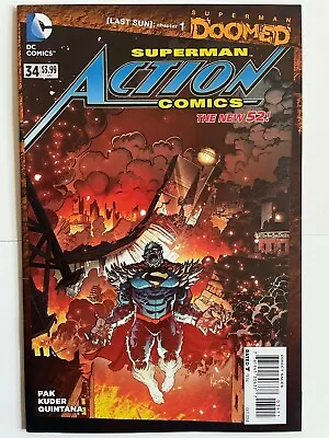 Buy Action Comics #34 New 52 • 2.95£