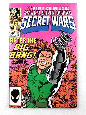 Buy MARVEL SUPER HEROES SECRET WARS #12 VF / NM Zeck Shooter (1985) Marvel Comics • 12.70£