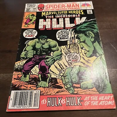 Buy Marvel Super-heroes, 1981, #104  Incredible Hulk, *we Combine Shipping • 3.19£