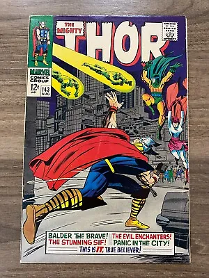 Buy Thor #143 #145 Two Issue Comic Lot • 30.83£