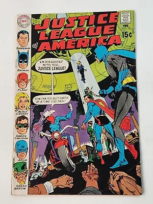 Buy Justice League Of America 78 DC Comics 1st App Justice League Satellite 1970 • 16£