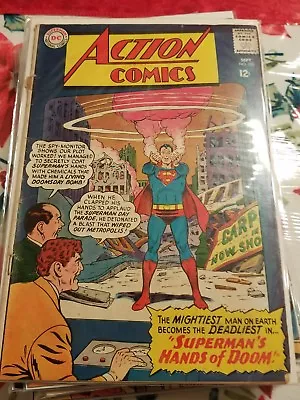 Buy Action Comics 328 VG Sept. 1965 Superman Hands Of Doom • 7.90£