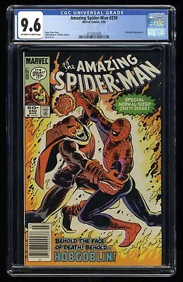 Buy Amazing Spider-Man #250 CGC NM+ 9.6 Newsstand Variant Hobgoblin! Marvel 1984 • 94.37£