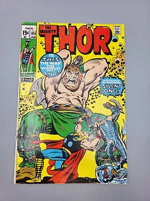 Buy The Mighty Thor Volume 1 #184 Jan 1971 The World Beyond By Stan Lee Marvel Comic • 23.98£