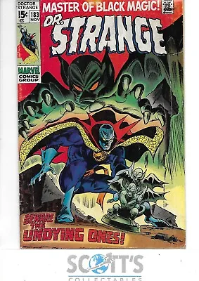 Buy Dr Strange  #183 Vg-  Undying Ones • 40£
