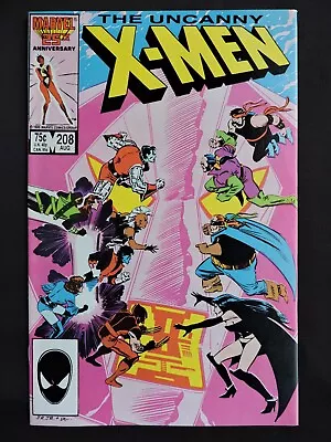 Buy The Uncanny X-Men Comic Book No. 208 - August 1986  VF-/FN+ • 4.70£