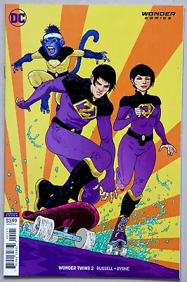 Buy Wonder Twins #2 Variant Cover - DC Comics / Wonder Comics - M Russell - S Byrne • 3.95£