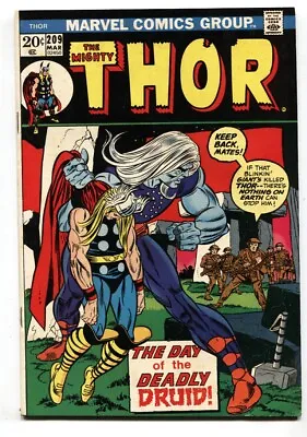 Buy Thor #209 - 1972 - Marvel - VF- - Comic Book • 45.73£