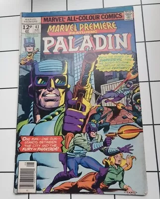 Buy Marvel Premiere #43 Paladin Marvel Comics 1978 • 3.99£