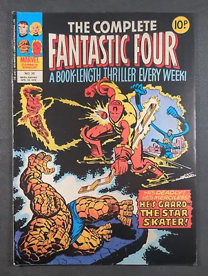Buy Marvel Comics - The Complete Fantastic Four - Issue No 30 April 1978 • 5.95£