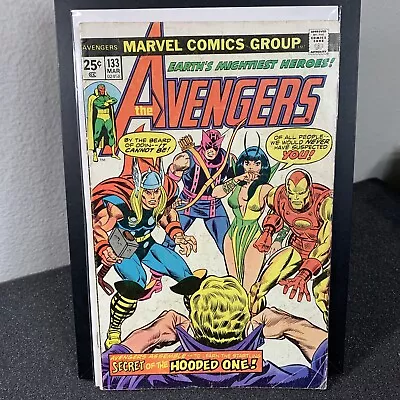 Buy Avengers #133 Agatha Harkness Origin Of Vision & Mantis Marvel Comic Book 1975 • 13.70£
